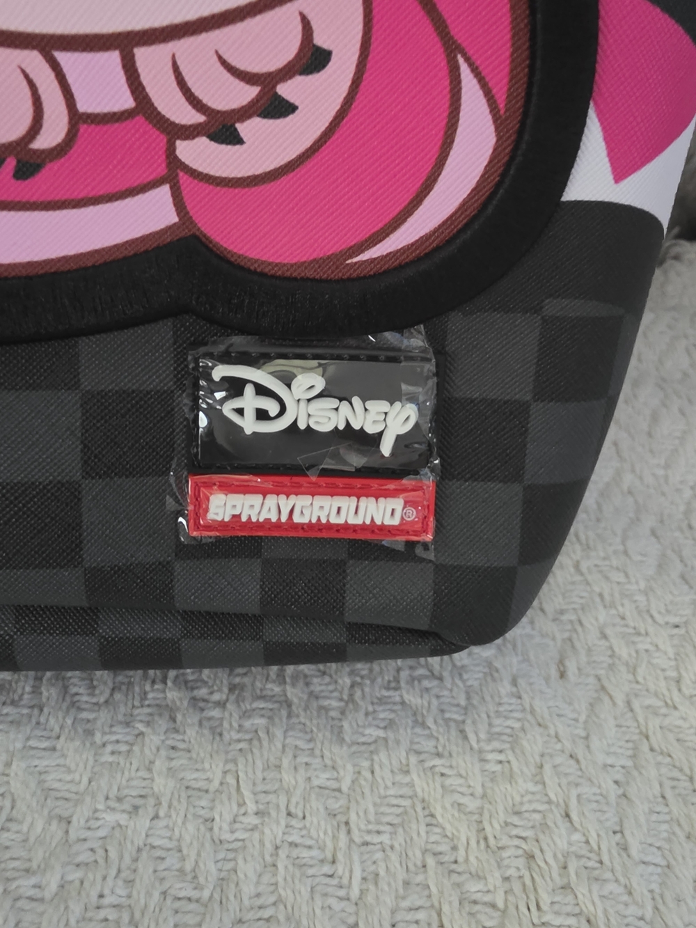 DISNEY ALICE IN WONDERLAND CHESHIRE CAT MAD SHARK BACKPACK - Picture 16 of 16